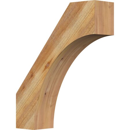 Ekena Millwork 6"W x 22"D x 26"H Westlake Rough Sawn Knee Brace, Western Red Cedar BRC06X22X26WTL00RWR